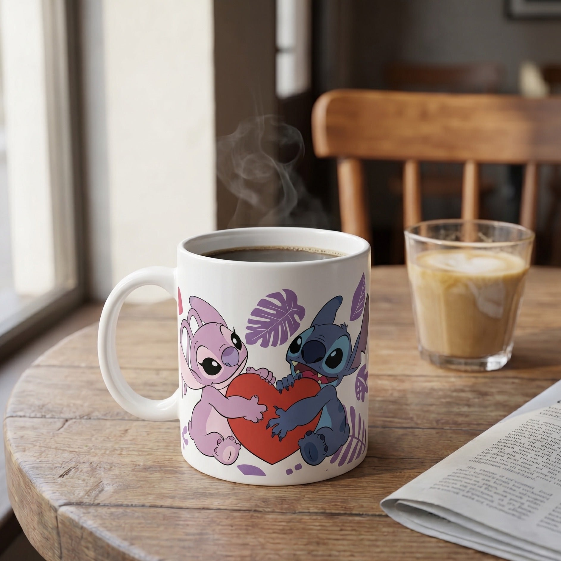 Product image Lilo & Stitch Mug Angel & Stitch Heart 325 ml