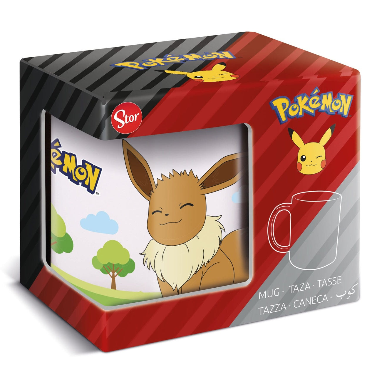 Imagen del producto Taza Pokémon Eevee 325 ml