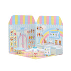 Imagen del producto Hello Kitty and Friends Mini Figura Sticker House Cinnamoroll Ice Cream Parlour