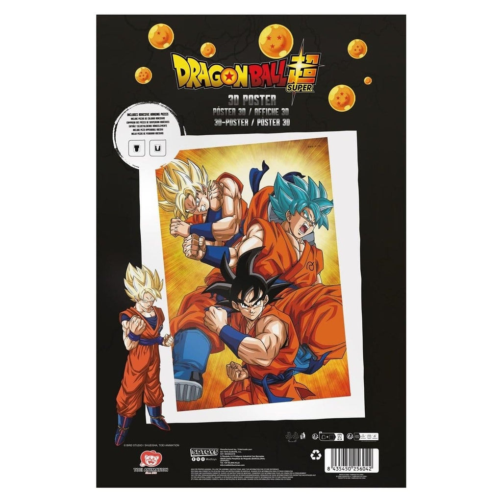 Product image Dragon Ball Super 3D Poster Champa Goku 38 x 58 cm