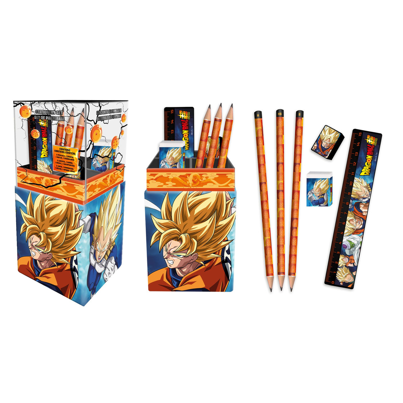Imagen del producto Set de papelería Dragon Ball