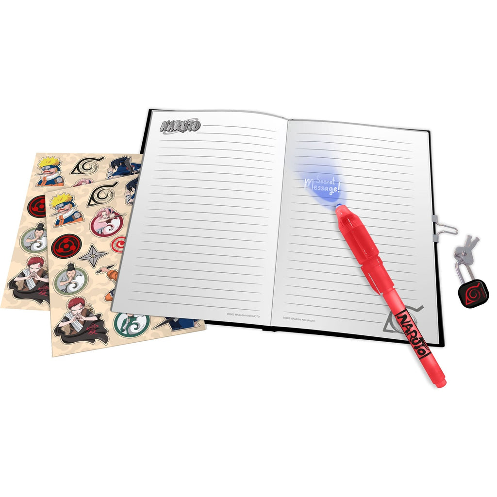 Imagen del producto Naruto Set de diario con cerradura