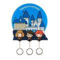 Imagen del producto Perchero para llaves Harry Potter incl. 3 llaveros