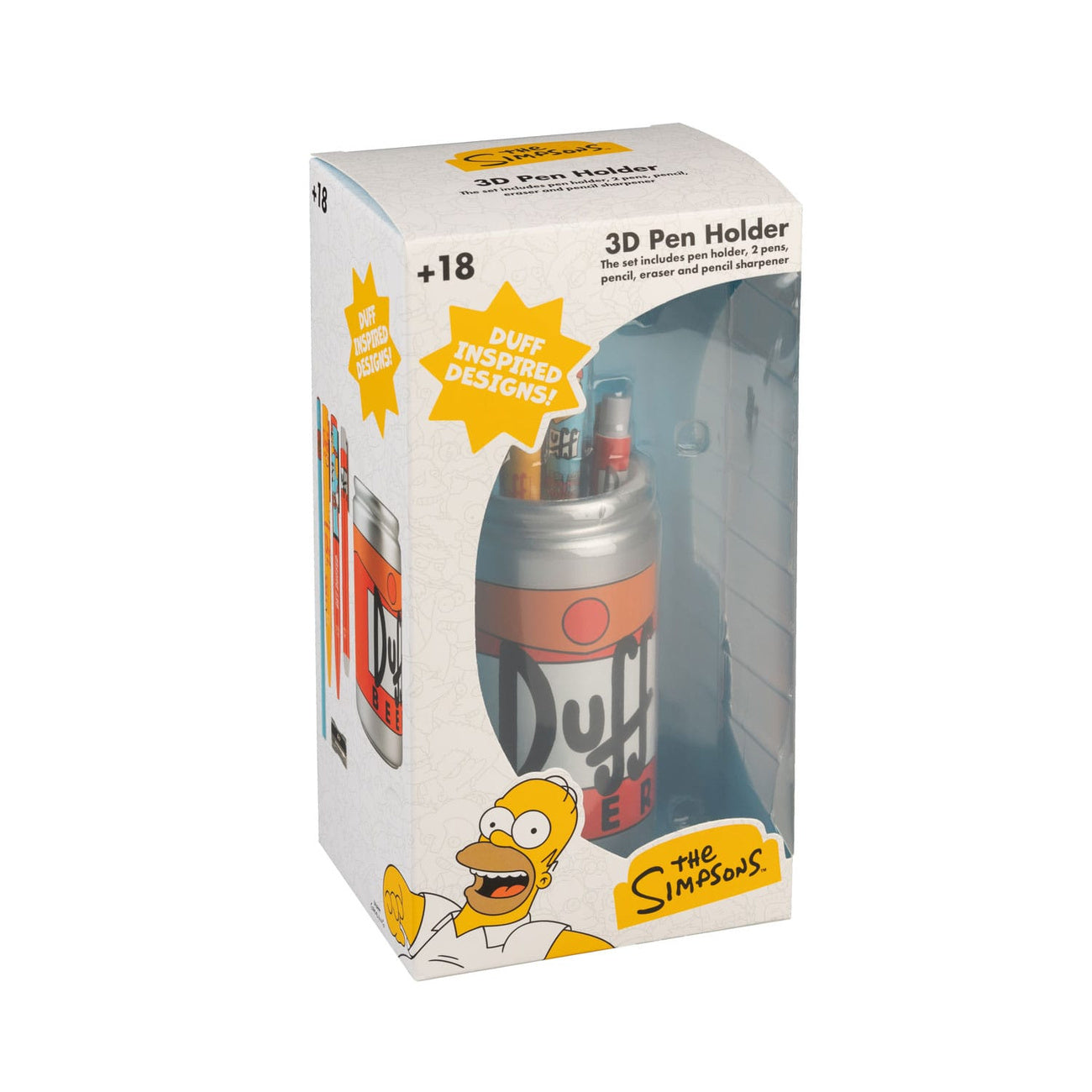 Imagen del producto Los Simpson portalápices incl. set de escritura