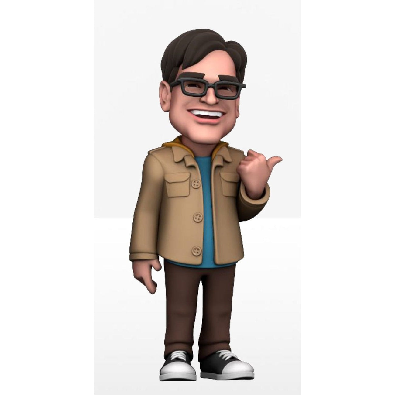 Imagen del producto The Big Bang Theory figura Minix Leonard Hofstadter 12 cm