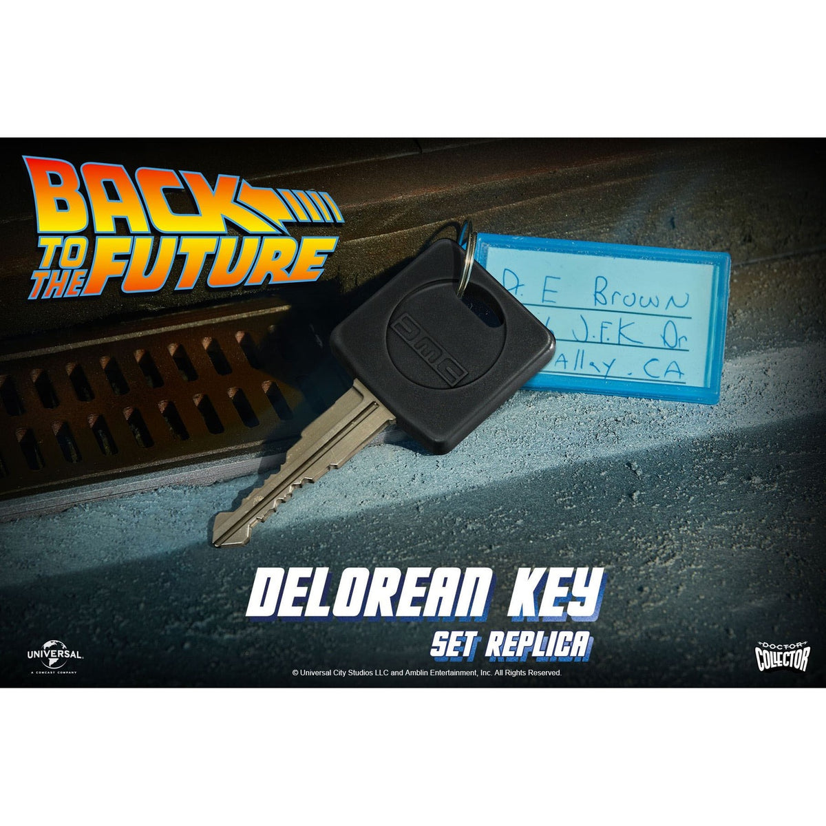 Imagen del producto Regreso al Futuro Réplica 1:1 Llave del coche DeLorean