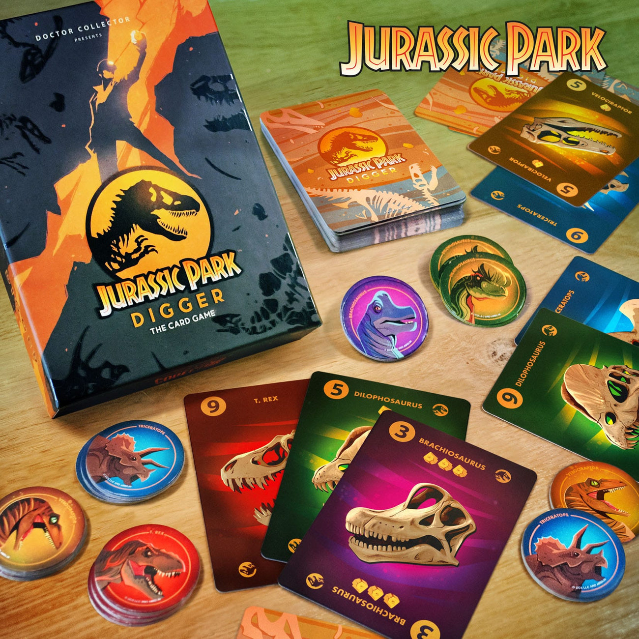 Imagen del producto Jurassic Park Digger para juegos de cartas