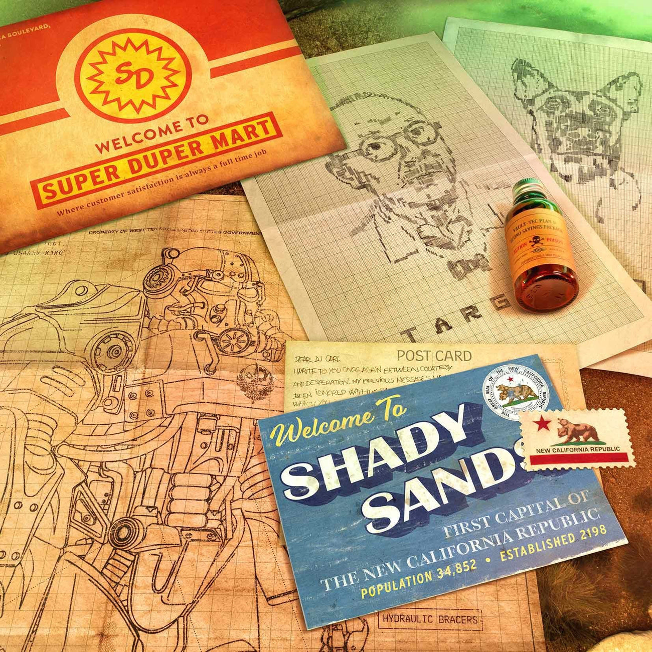 Product image Fallout Gift Box Wasteland Treasures Kit