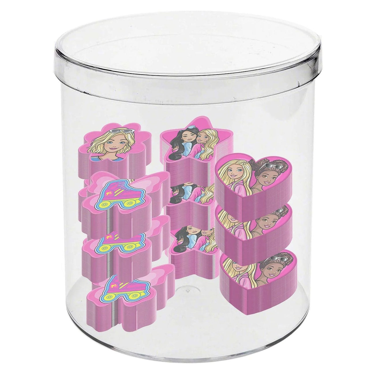 Imagen del producto Barbie – Pack de 12 gomas de borrar