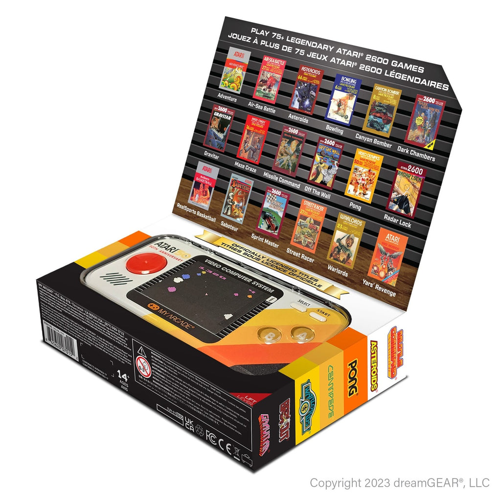 Imagen del producto Consola de juego portátil Atari Pocket Player Pro