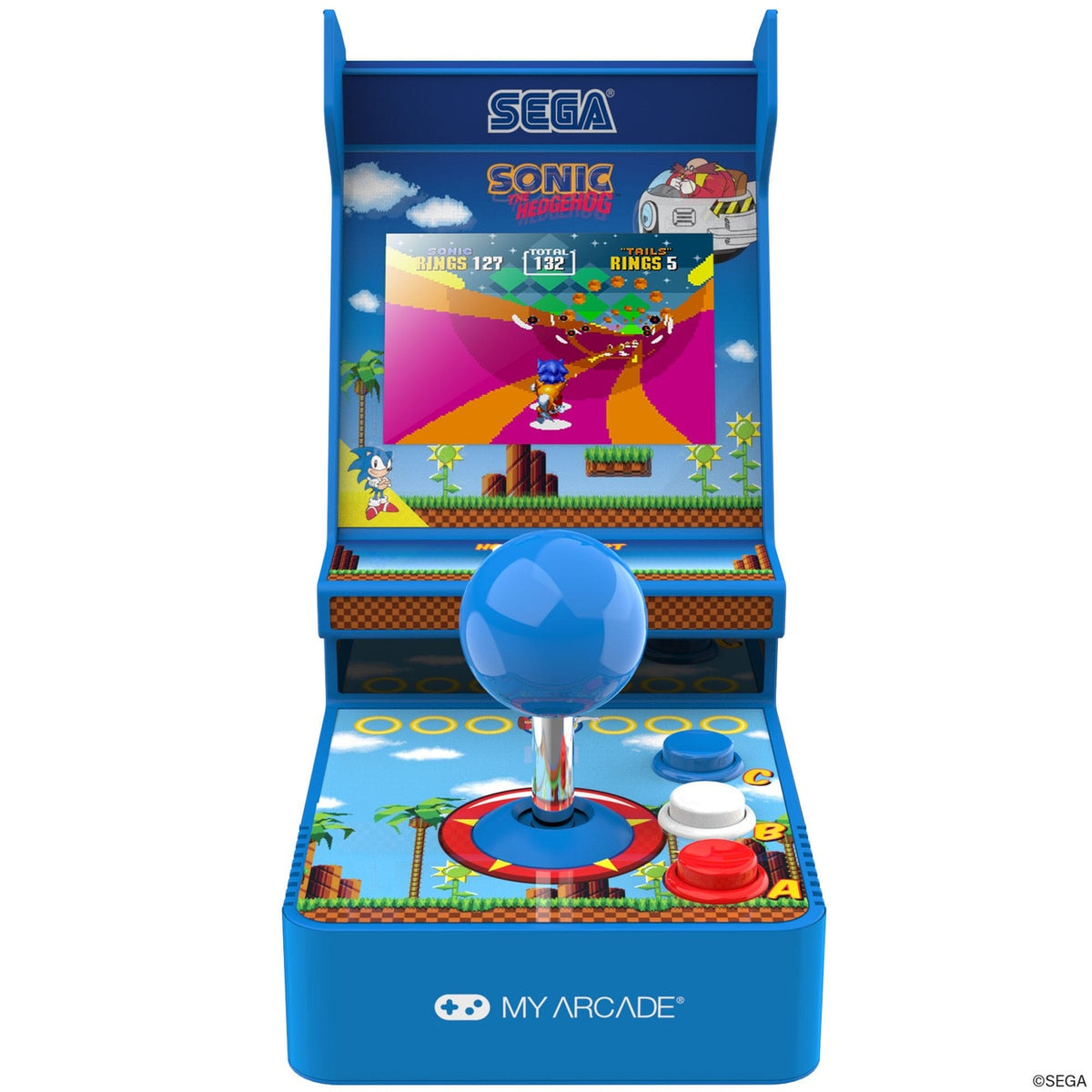Imagen del producto Sonic The Hedgehog consola de juego portátil Joystick Arcade Retro