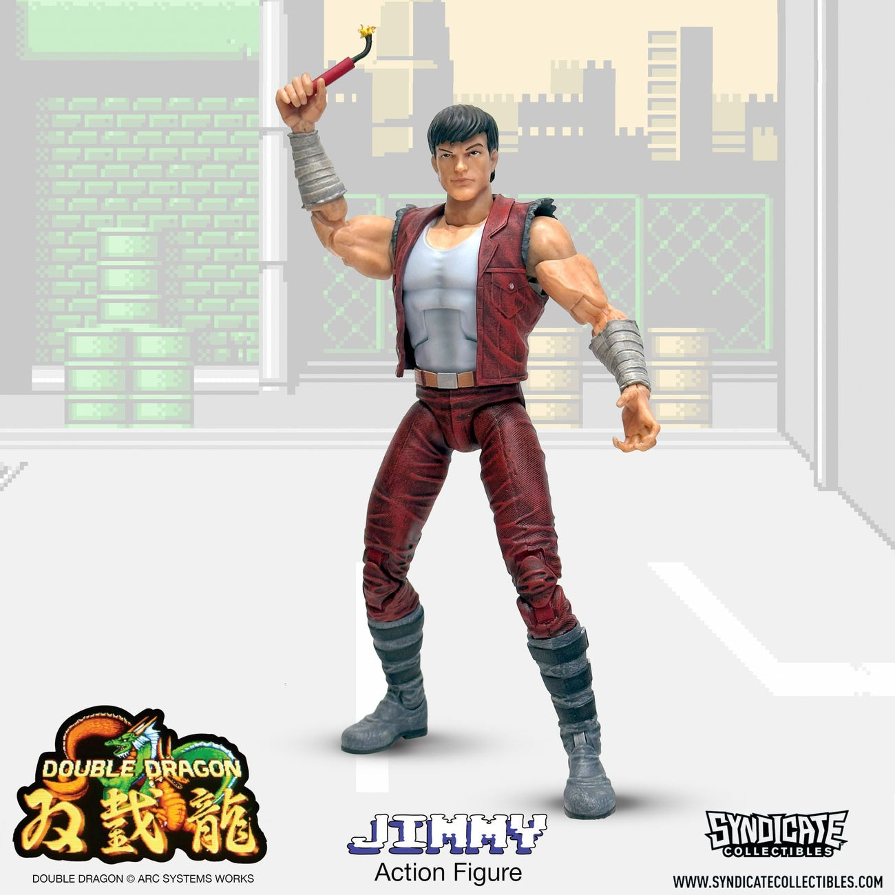 Product image Double Dragon Deluxe Action Figure 1/12 Jimmy 18 cm