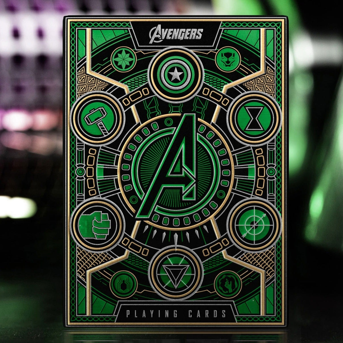 Imagen del producto Avengers - The Infinity Saga Baraja de cartas Versión Green