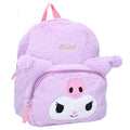 Imagen del producto Sanrio Mochila Kuromi Fluffy Festival Morado 26 cm