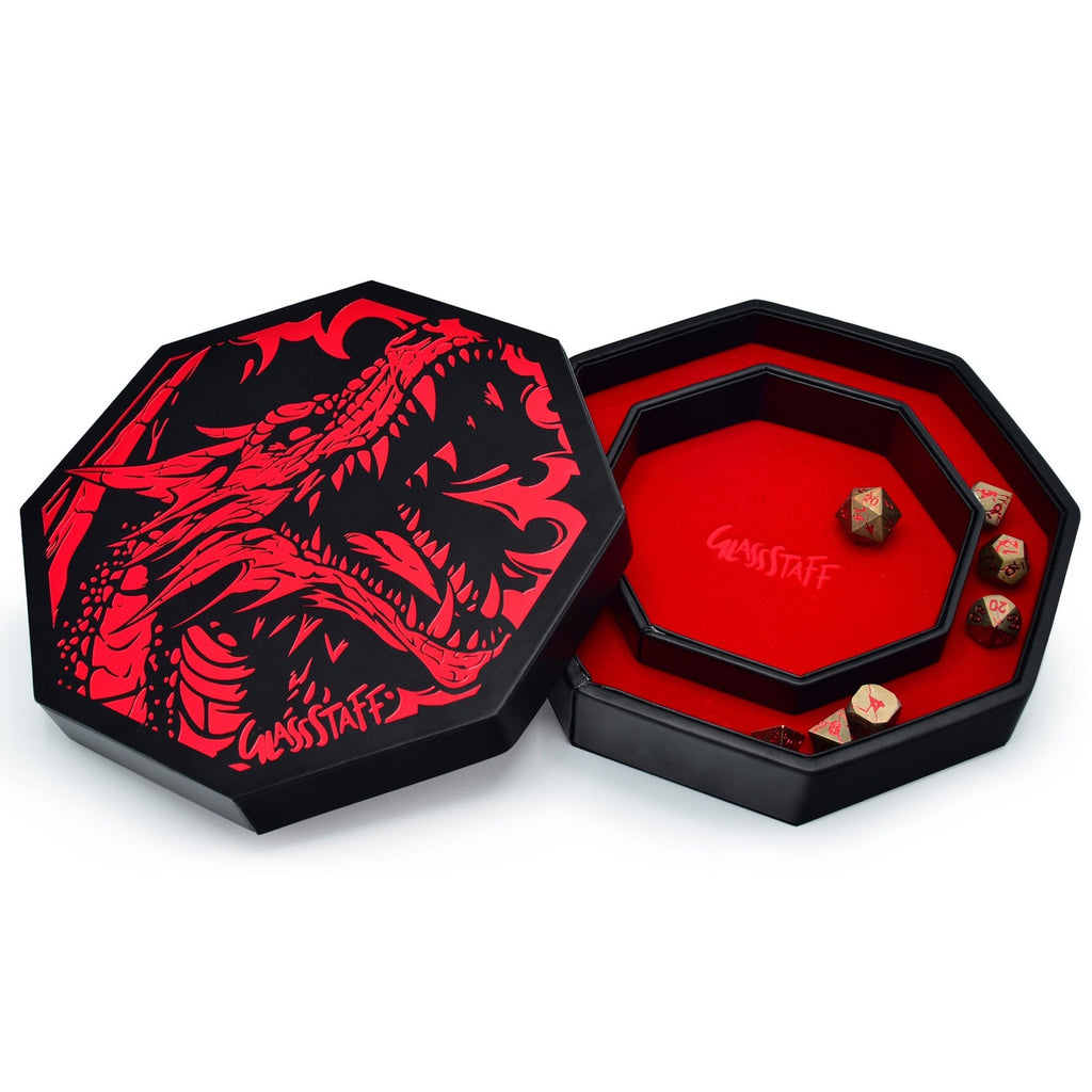 Imagen del producto CritStones Arena Bandeja de Dados Red Dragon
