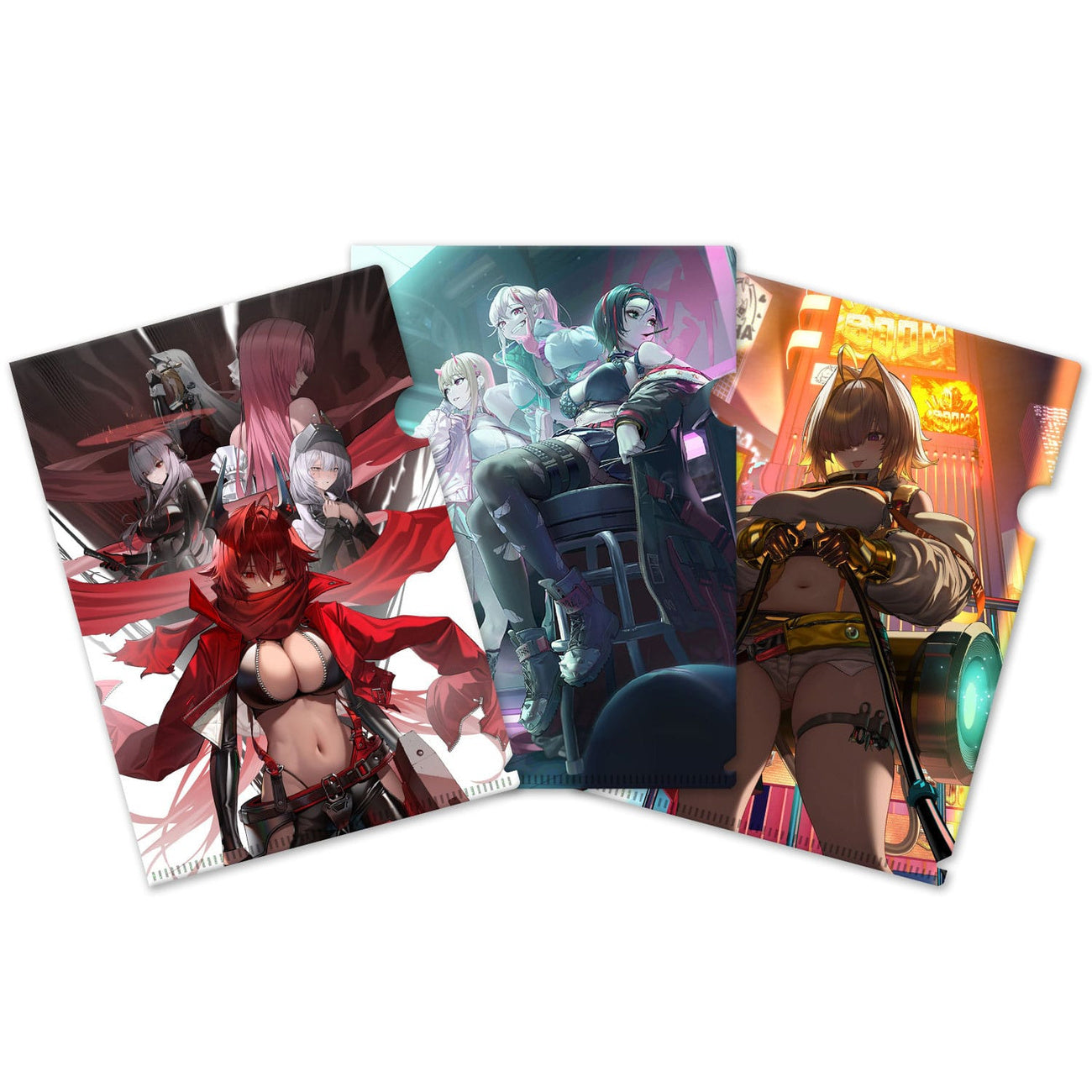 Imagen del producto Goddess of Victory: Nikke fundas transparentes set de 3