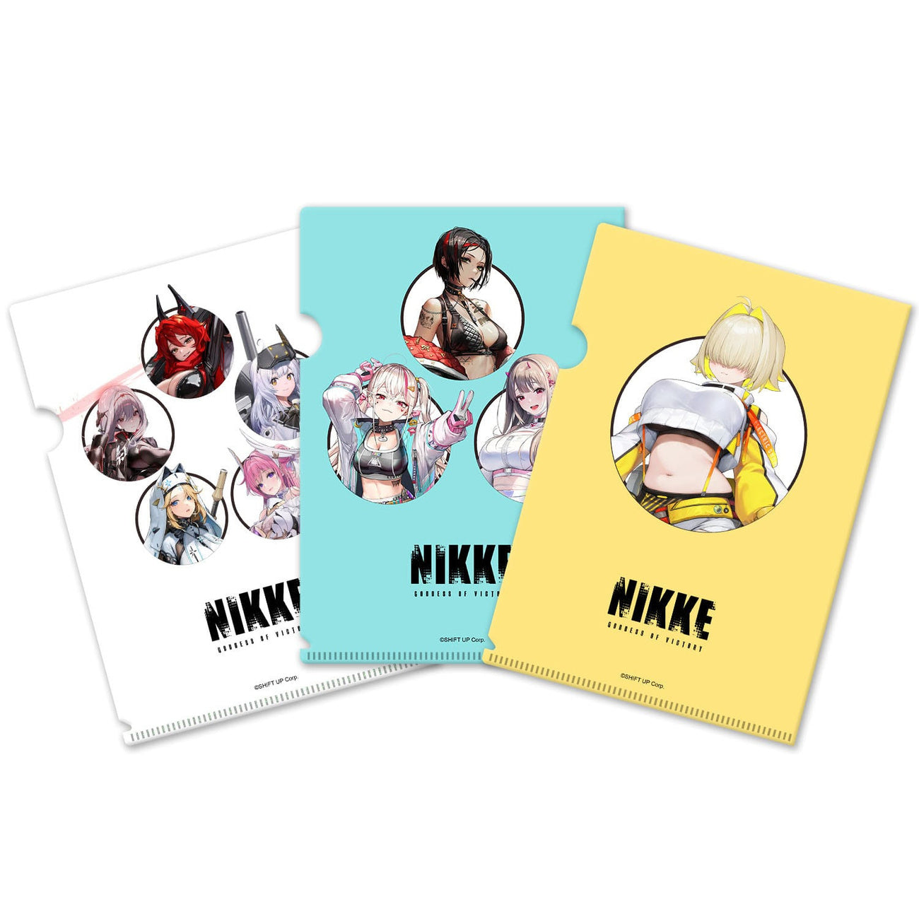 Imagen del producto Goddess of Victory: Nikke fundas transparentes set de 3