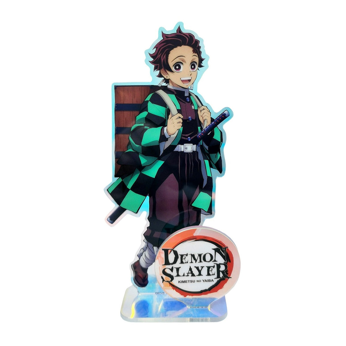 Imagen del producto Demon Slayer: Kimetsu no Yaiba Soporte Acrílico Tanjiro Holographic 15 cm