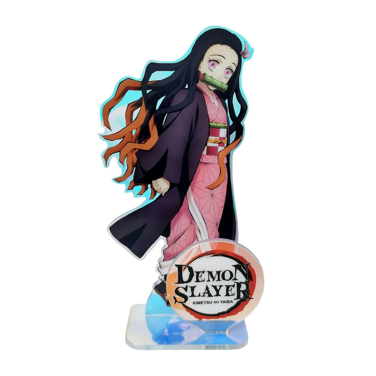 Imagen del producto Demon Slayer: Kimetsu no Yaiba Figura Acrílica Nezuko Holographic 14 cm