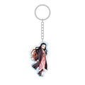 Imagen del producto Demon Slayer: Kimetsu no Yaiba Llavero acrílico Nezuko Holographic 7 cm