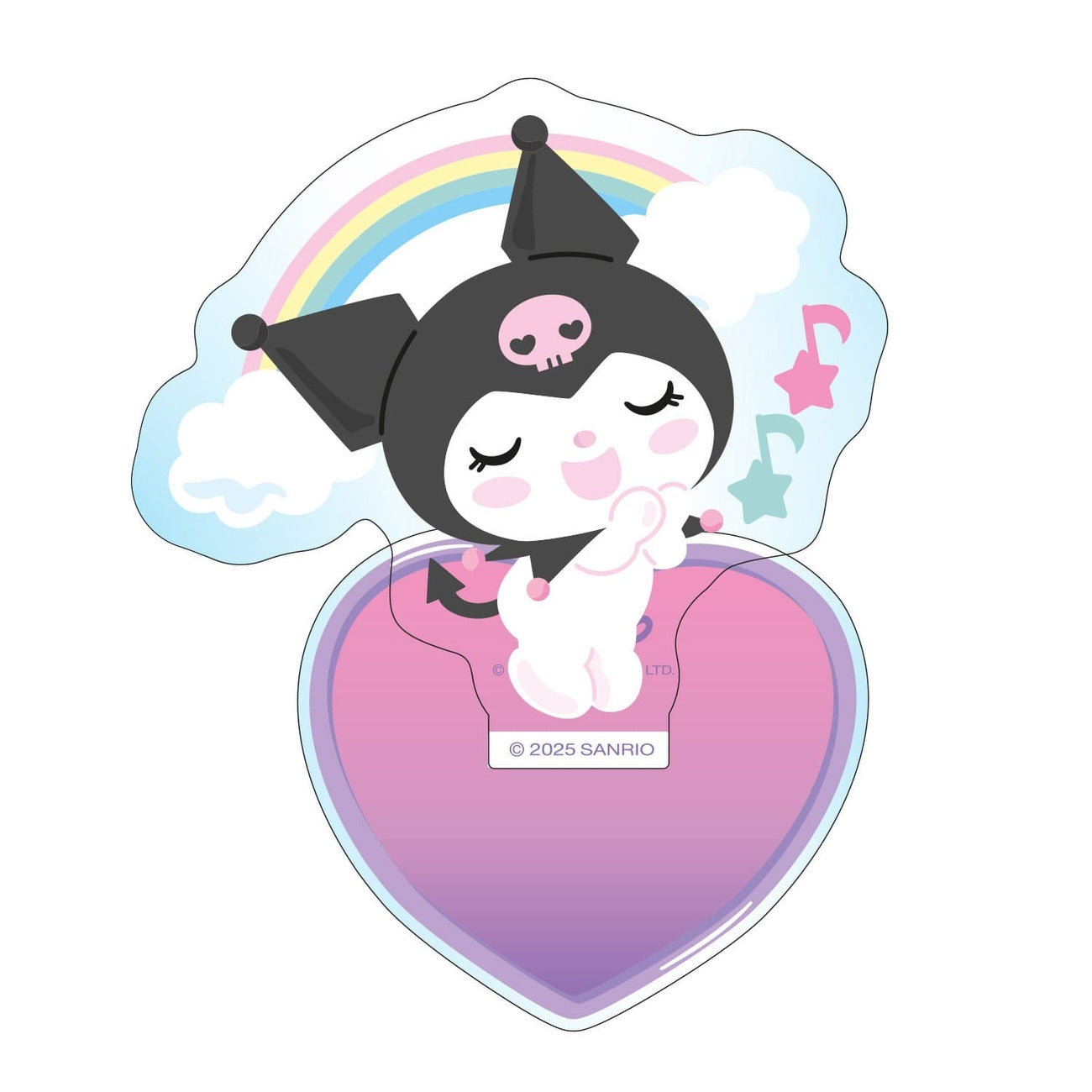 Imagen del producto Sanrio Figura acrílica Kuromi My Dream Holographic 6 cm