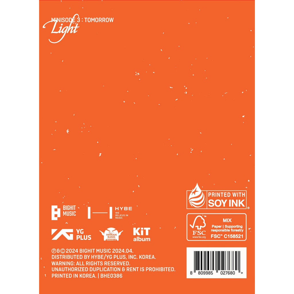 Imagen del producto Tomorrow X Together - Minisode 3: Tomorrow KiT Album Premium