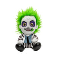 Imagen del producto Peluche Beetlejuice Phunny Beetlejuice sentado con traje a rayas 18 cm