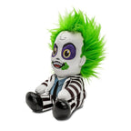 Imagen del producto Peluche Beetlejuice Phunny Beetlejuice sentado con traje a rayas 18 cm