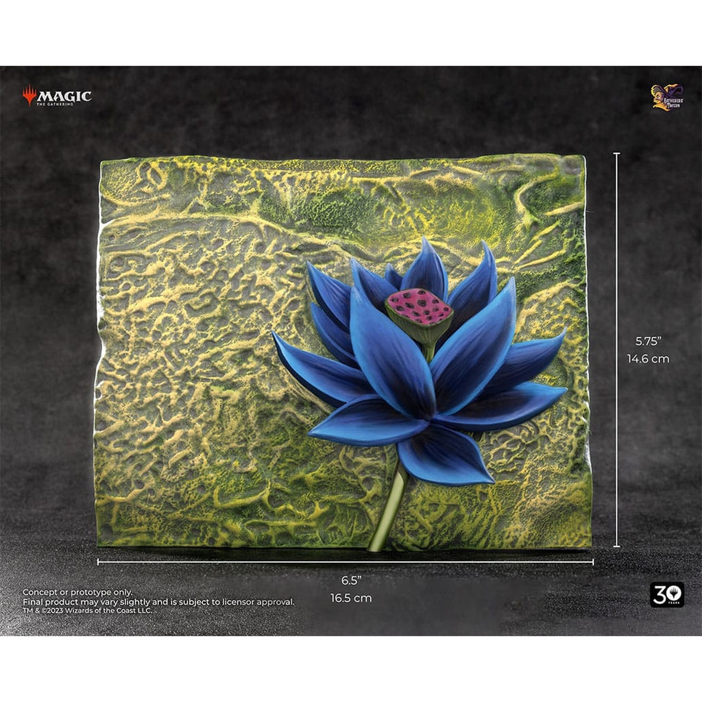 Imagen del producto Magic: The Gathering Escultura en relieve Black Lotus Previews Exclusive 17 x 15 cm