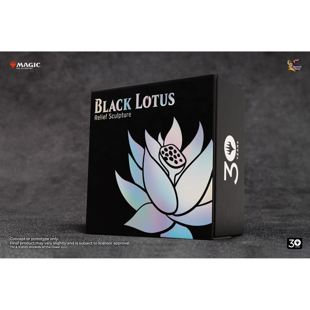 Imagen del producto Magic: The Gathering Escultura en relieve Black Lotus Previews Exclusive 17 x 15 cm