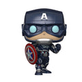 Imagen del producto Marvel's Avengers (videojuego 2020) POP! Marvel figura de vinilo Captain America 9 cm