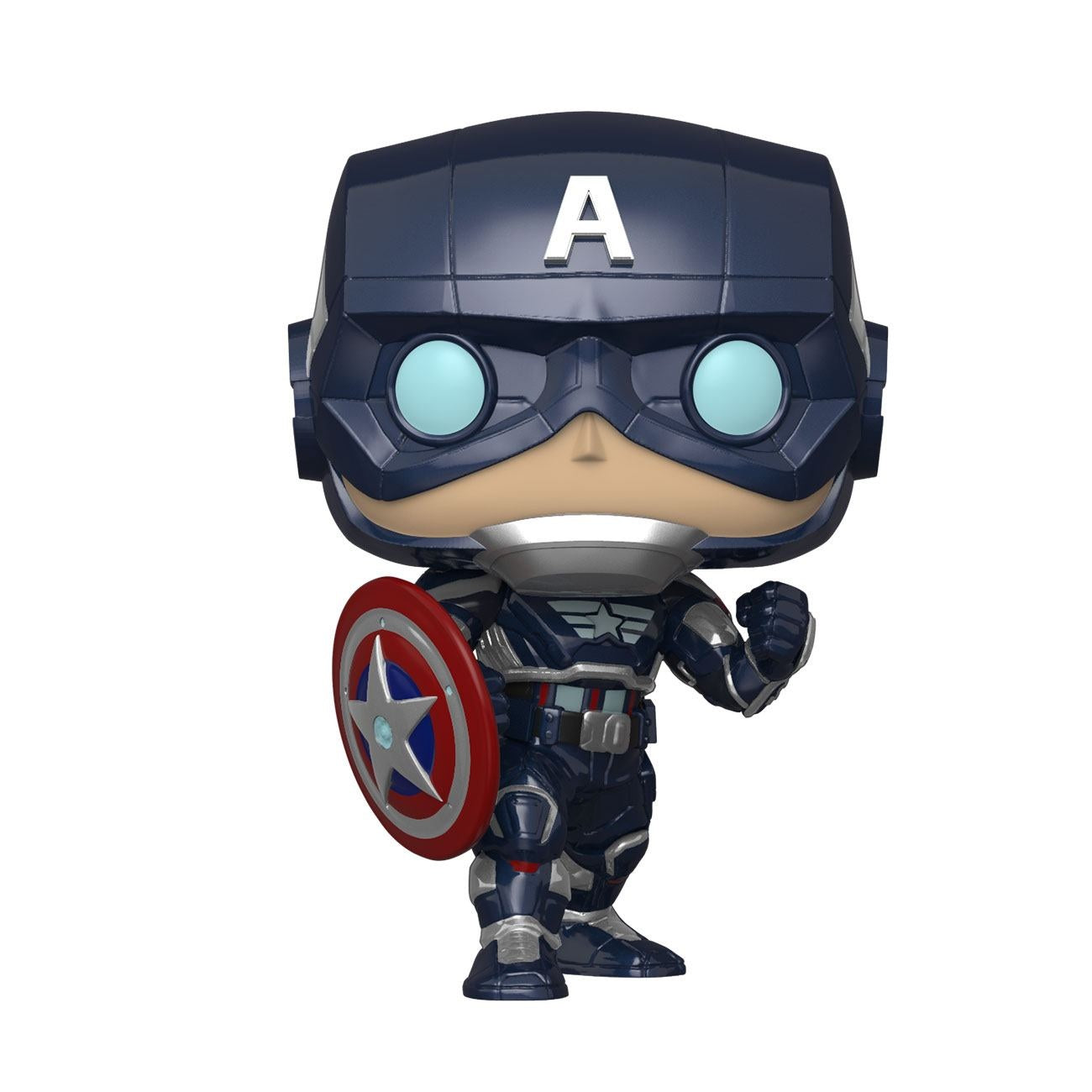 Imagen del producto Marvel's Avengers (videojuego 2020) POP! Marvel figura de vinilo Captain America 9 cm