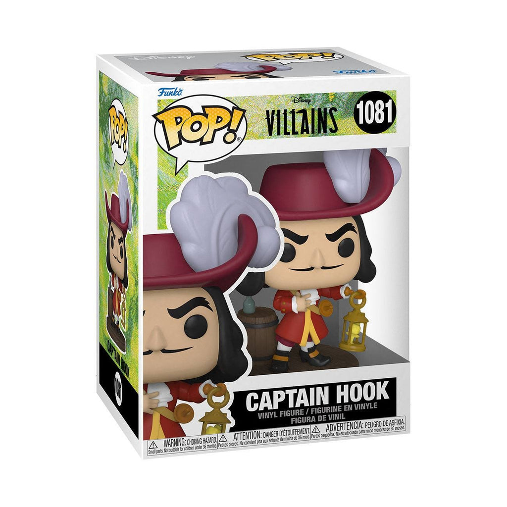 Imagen del producto Disney: Villains Figura de vinilo POP! Disney Capitán Garfio 9 cm
