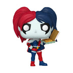 Imagen del producto DC Comics: Harley Quinn Takeover POP! Heroes figura de vinilo Harley with Pizza 9 cm