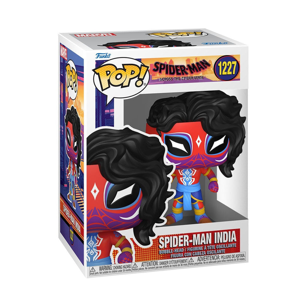 Imagen del producto Spider-Man: Across the Spider-Verse Figura POP! Movies de vinilo Spider-Man India 9 cm