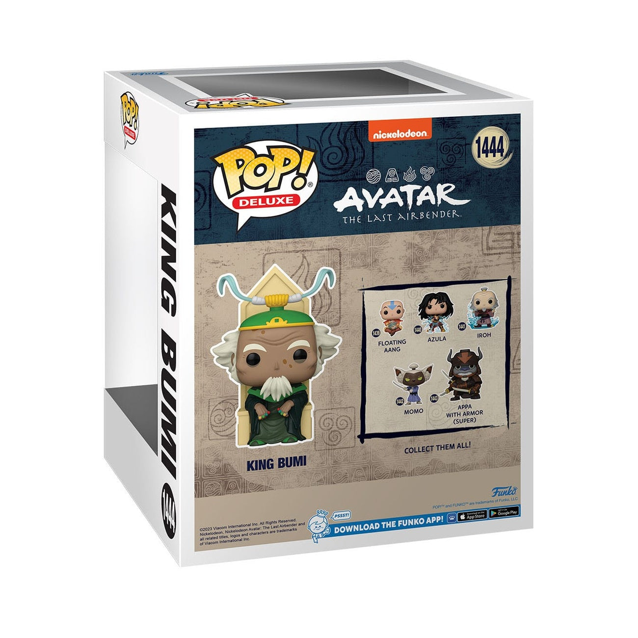 Imagen del producto Avatar La leyenda de Aang figura POP! Deluxe de vinilo King Bumi 9 cm