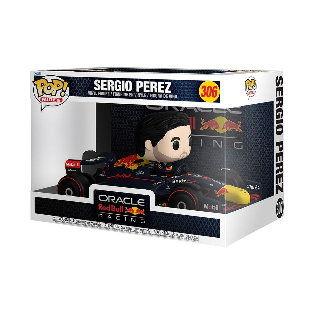 Imagen del producto Fórmula 1 POP! Rides Super Deluxe figura de vinilo Sergio Perez 15 cm
