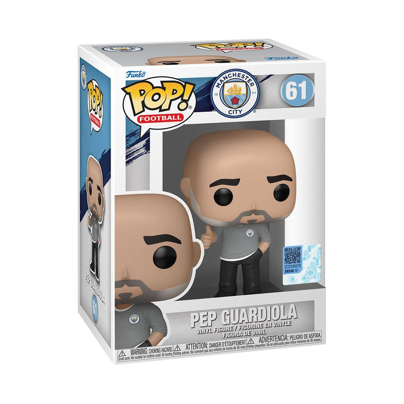 Imagen del producto EFL POP! Football figura de vinilo ManCity - Pep Guardiola 9 cm