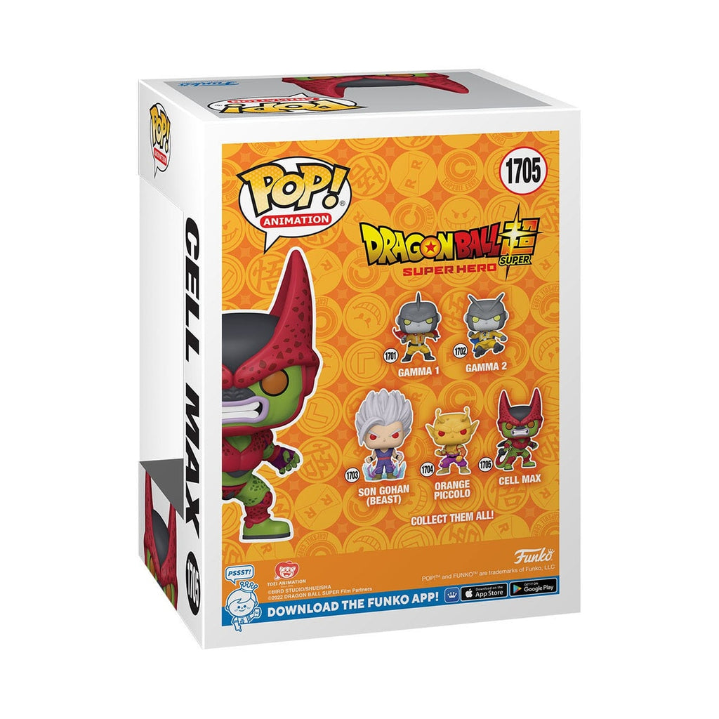 Imagen del producto Dragon Ball Super: Super Hero figura POP! Vinyl Cell Max 9 cm