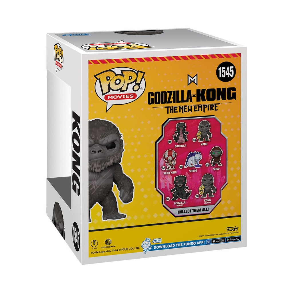 Imagen del producto Godzilla vs Kong 2 figura POP! vinilo Kong Oversized 15 cm