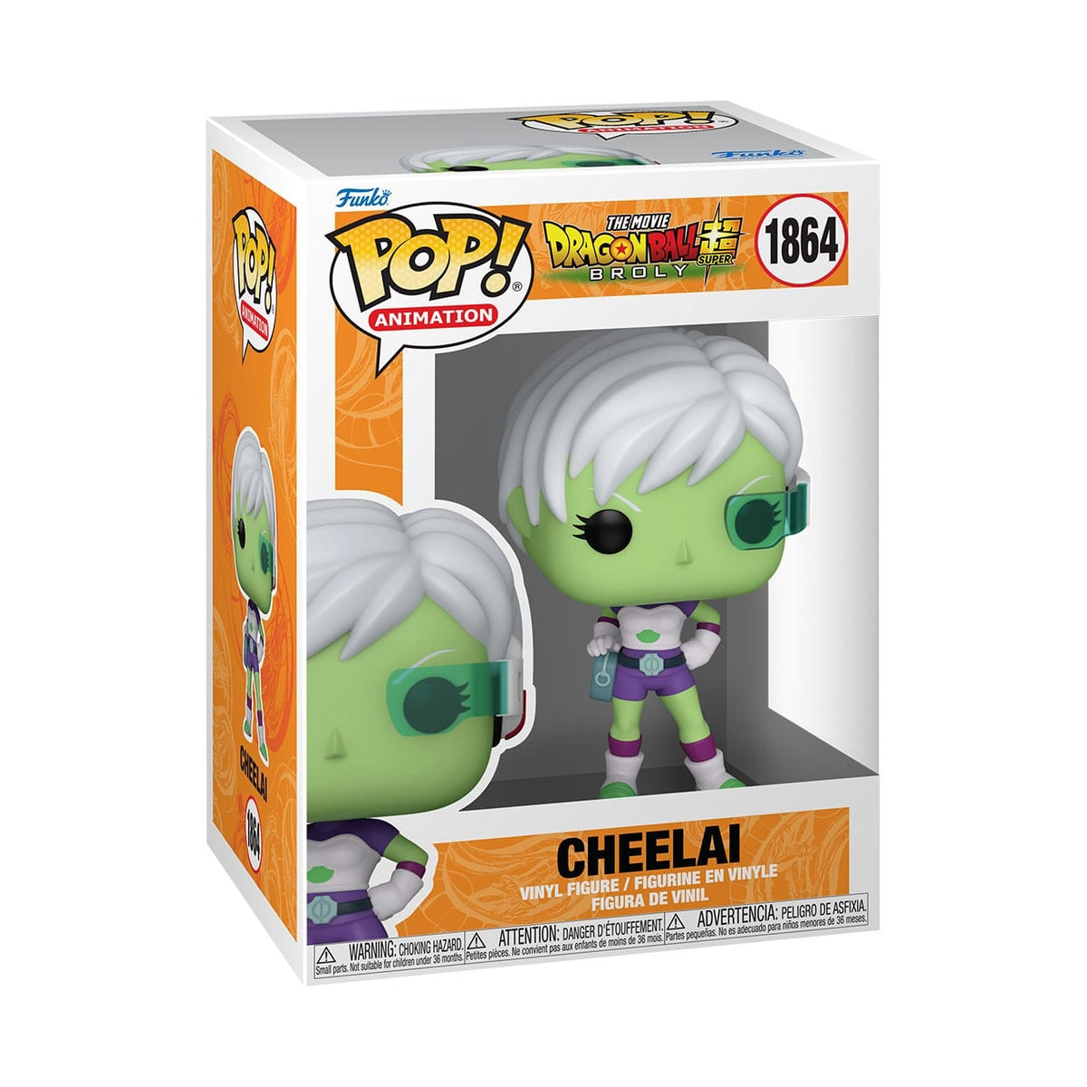 Imagen del producto Dragon Ball Super: Broly POP! Animation figura de vinilo Cheelai 9 cm