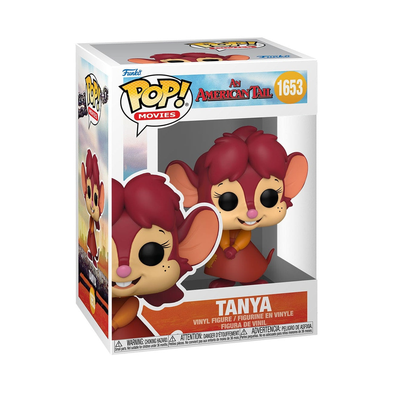 Imagen del producto Fievel y el Nuevo Mundo Figura POP! Movies Vinyl Tanya 9 cm