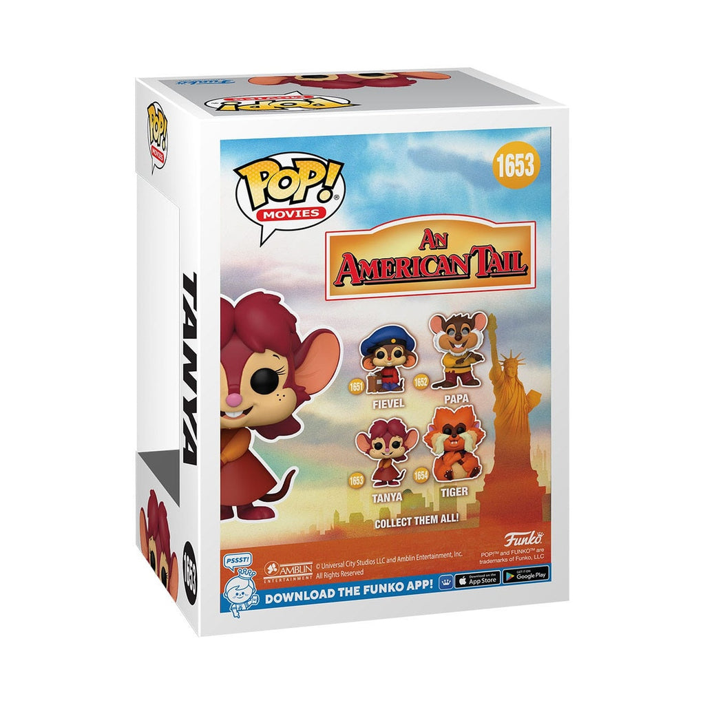 Imagen del producto Fievel y el Nuevo Mundo Figura POP! Movies Vinyl Tanya 9 cm