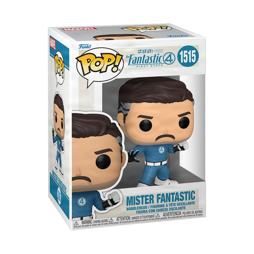 Imagen del producto The Fantastic Four: First Steps POP! Marvel figura de vinilo Mister Fantastic 9 cm