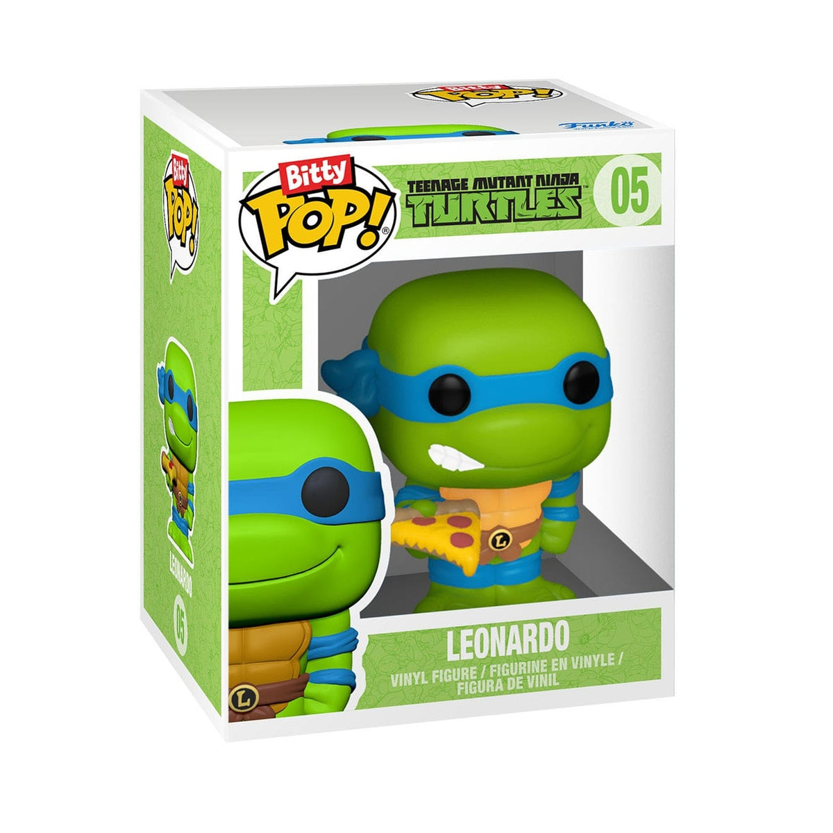Imagen del producto Teenage Mutant Ninja Turtles POP! Rides figura de vinilo Leonardo con furgoneta 2,5 cm