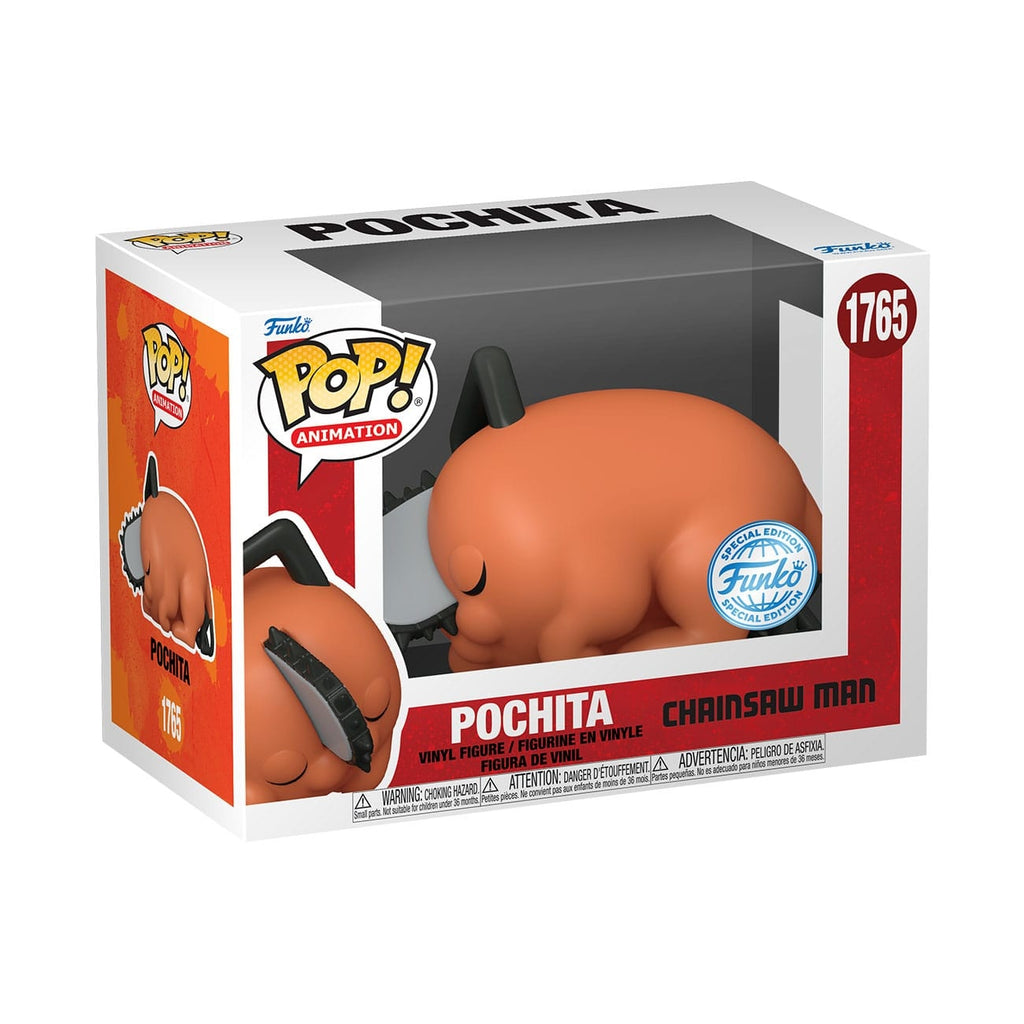 Imagen del producto Chainsaw Man POP! Movies figura de vinilo Sleeping Pochita heo Exclusive 9 cm