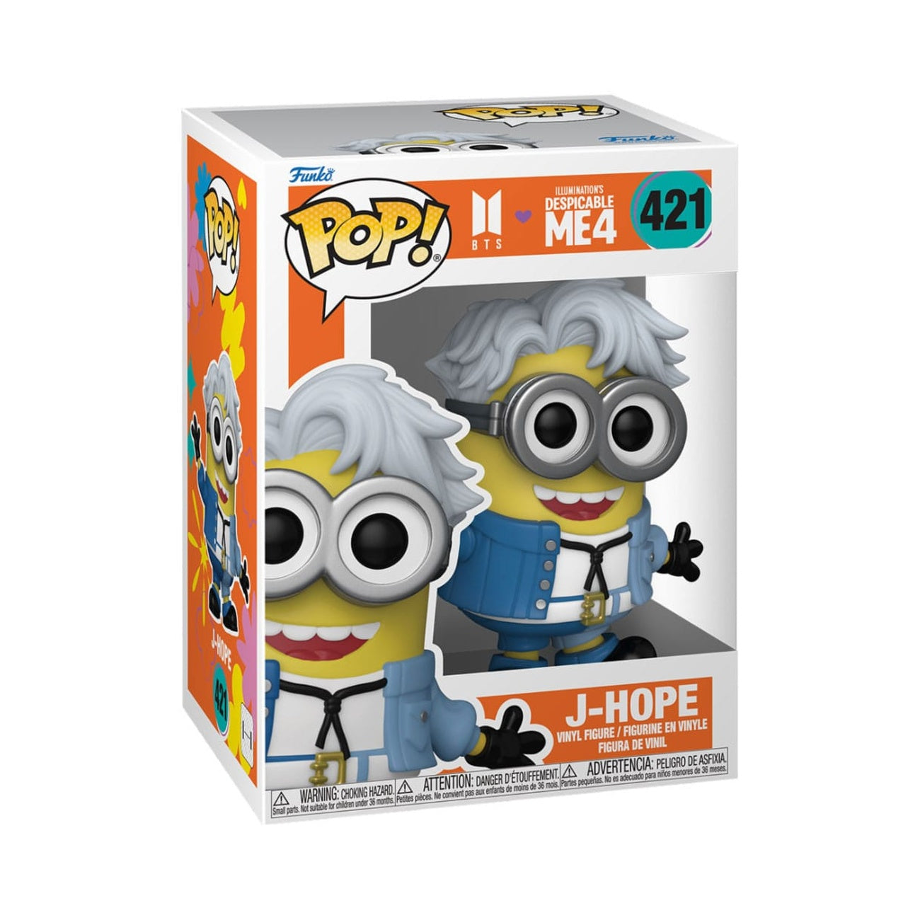 Imagen del producto Minions x BTS POP! Rocks figura de vinilo J-Hope 9 cm