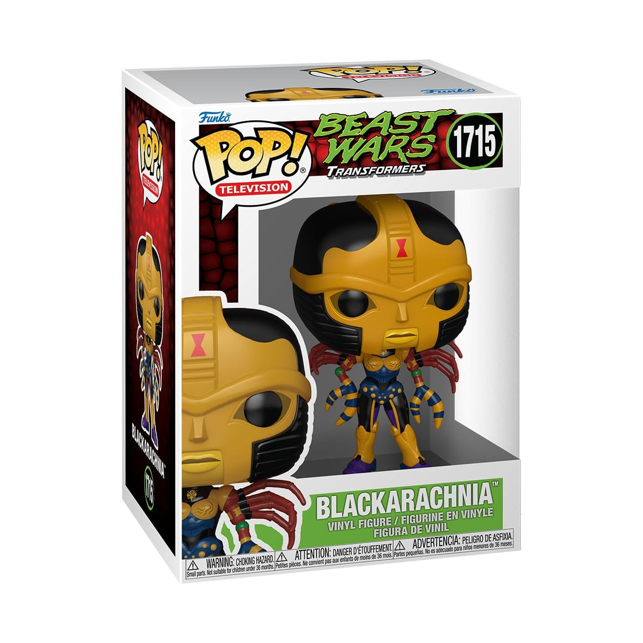 Imagen del producto Transformers POP! TV Vinyl Blackarachnia 9 cm