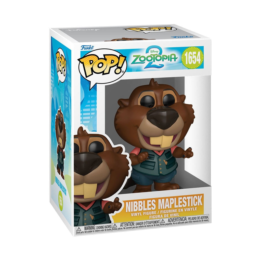 Imagen del producto Zootrópolis 2 POP! Movies figura de vinilo Nibbles Maplestick 9 cm