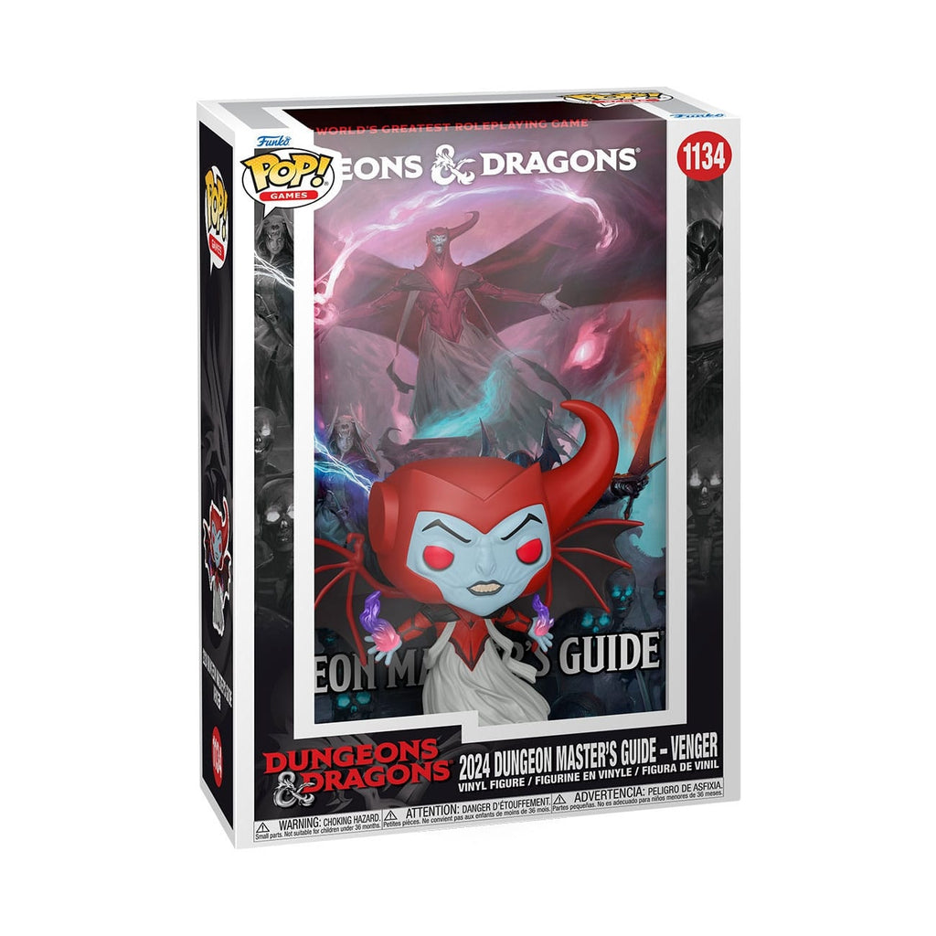 Imagen del producto Dungeons & Dragons POP! Book Cover figura de vinilo 2024 Dungeon Master's Guide - Venger 9 cm